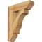 Ekena Millwork Balboa Slat Rough Sawn Bracket, Western Red Cedar, 4"W x 16"D x 20"H BKT04X16X20BOA06RWR - alternate 1